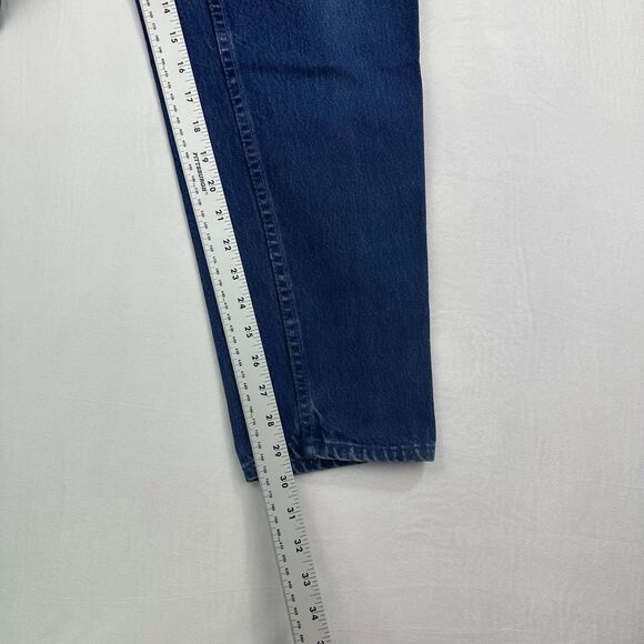 VTG Levis Orange tab Womens Relaxed Fit Tapered Leg Jeans Sz 12 Blue Denim USA - Picture 2 of 10